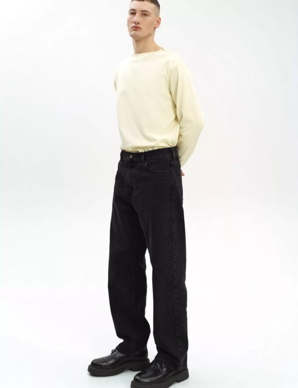 Relaxed Fit Jeans Grau - Image 2